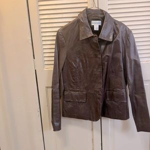 Genuine leather jacket